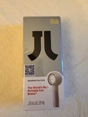 Handheld Fan Life5 — White Portable Personal Fan